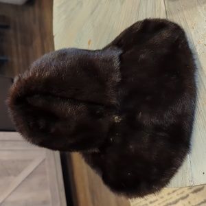 Elsie Real Mink Fur Hat